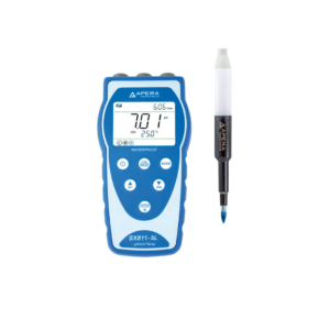 Medidor de pH portátil para suelo (medición directa), equipado con electrodo de pH LabSen® 553 POM