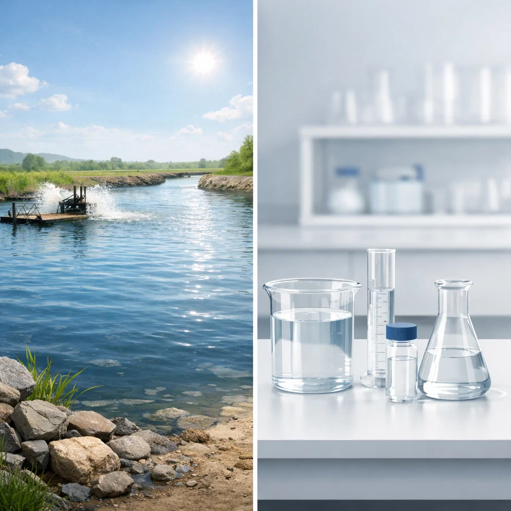 Medición de la calidad del agua en campo y laboratorio en diferentes entornos de trabajo